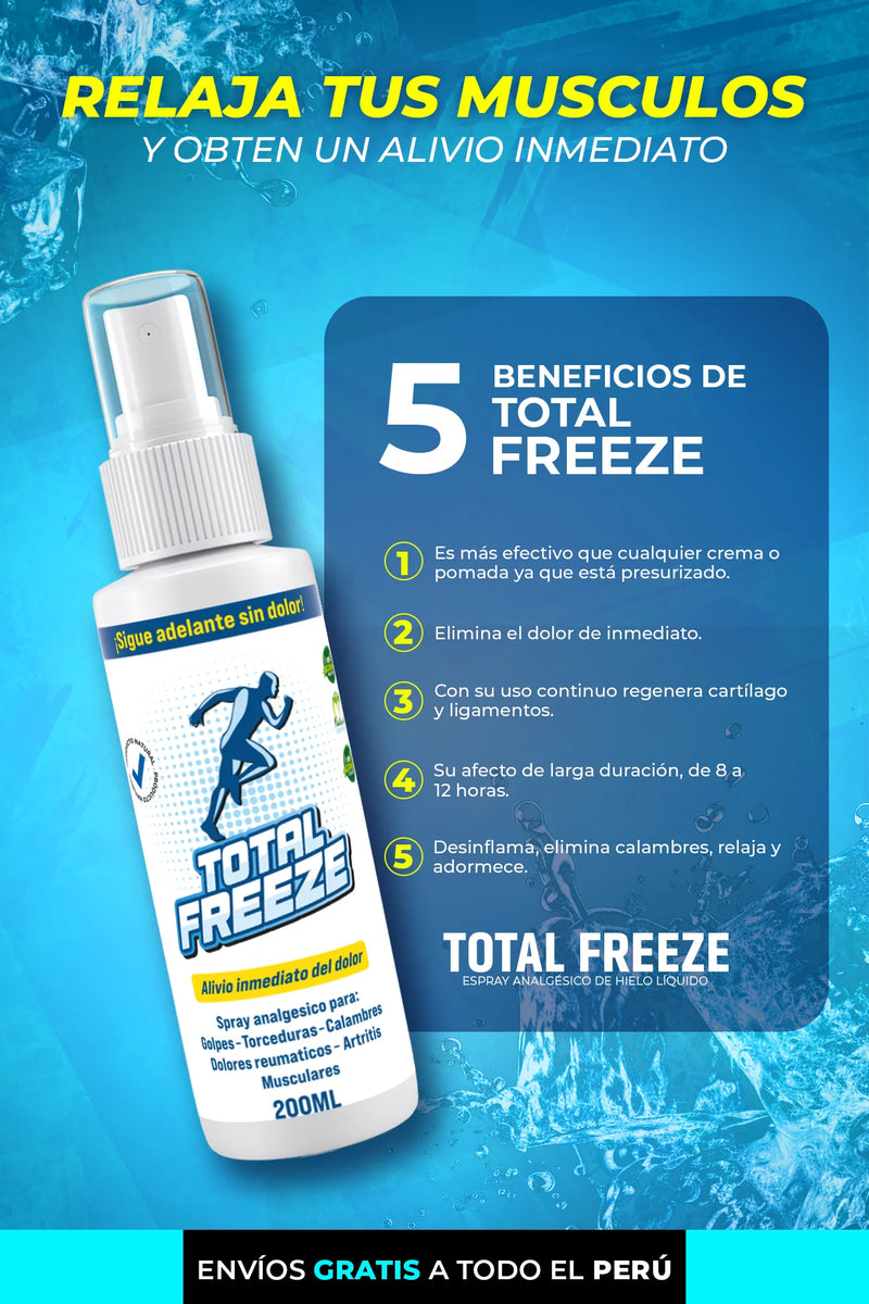 TotalFreeze™ – ¡Alivio Instantáneo para articulaciones!